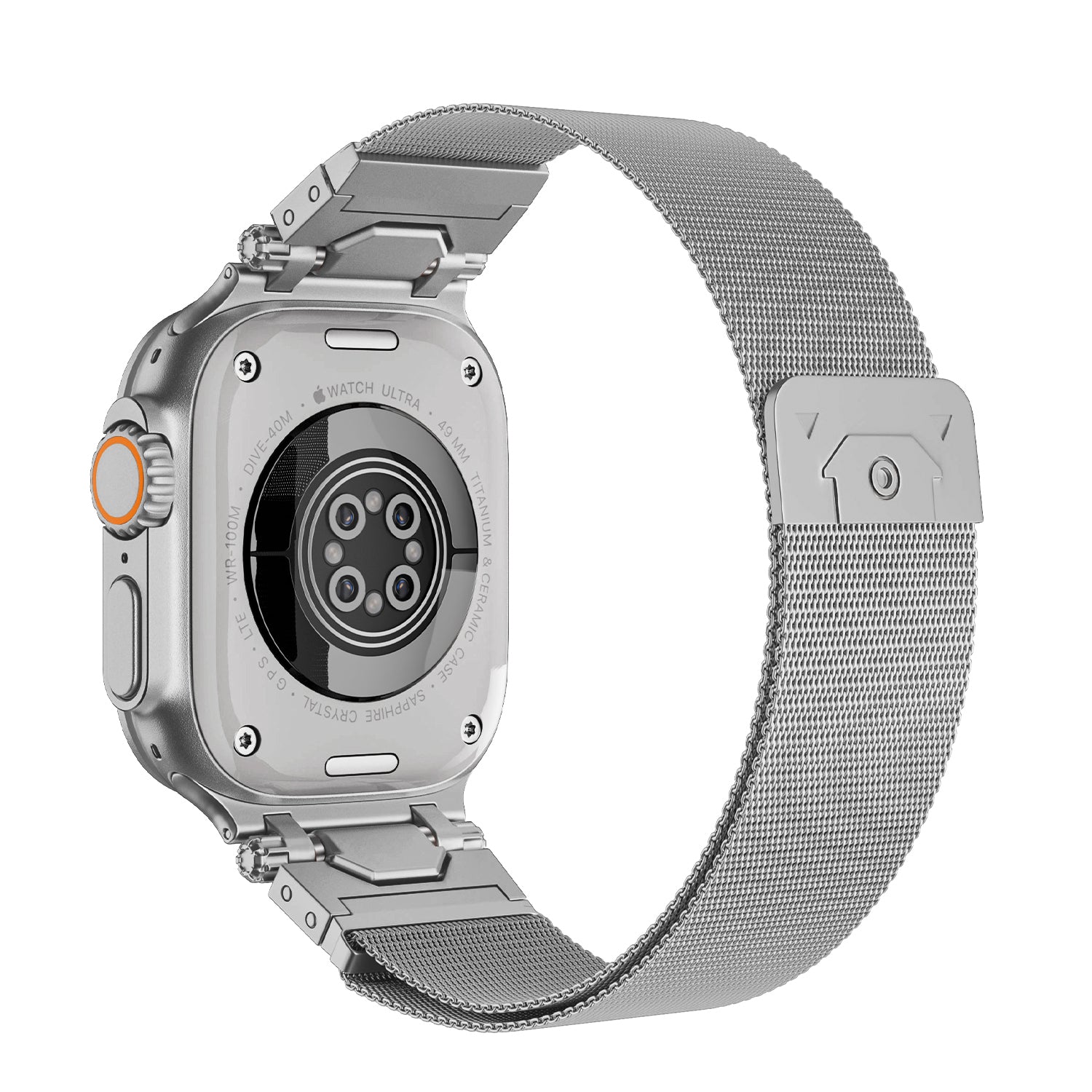 Bracelet en maille métallique fine