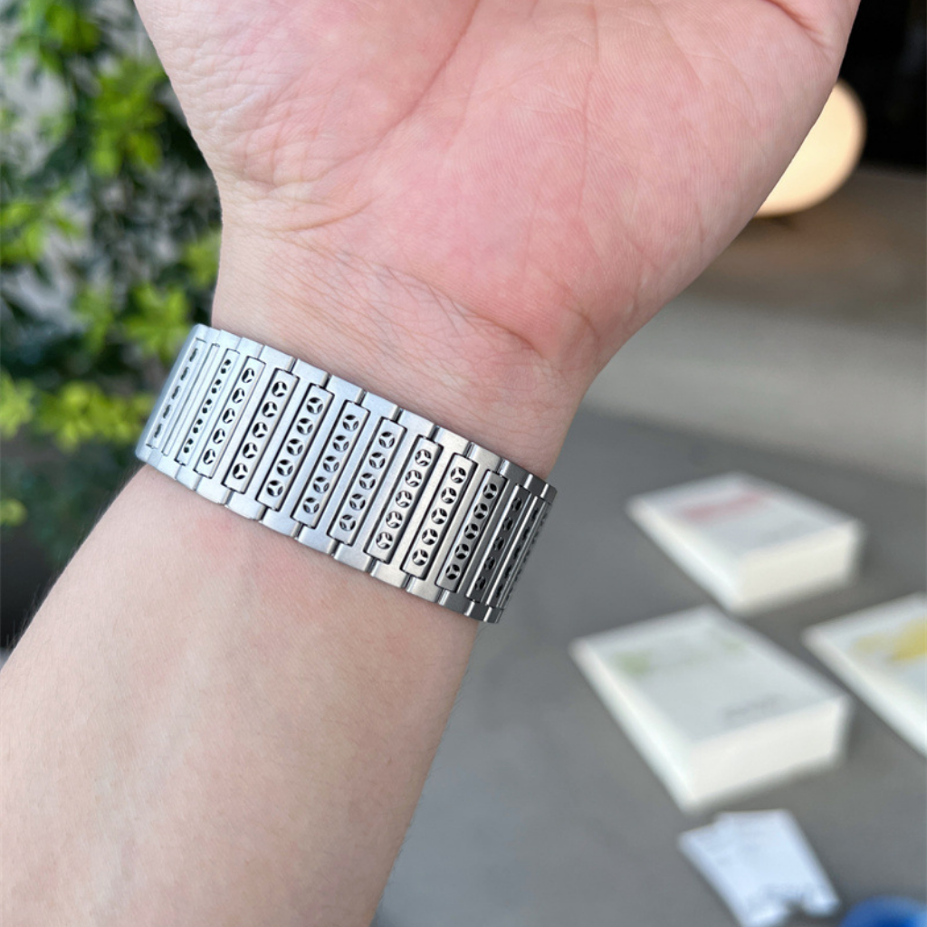 Bracelet magnétique en acier inoxydable