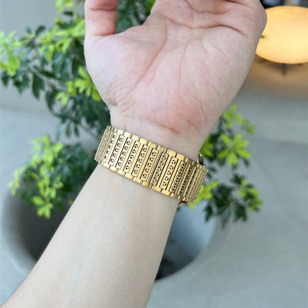 Bracelet magnétique en acier inoxydable