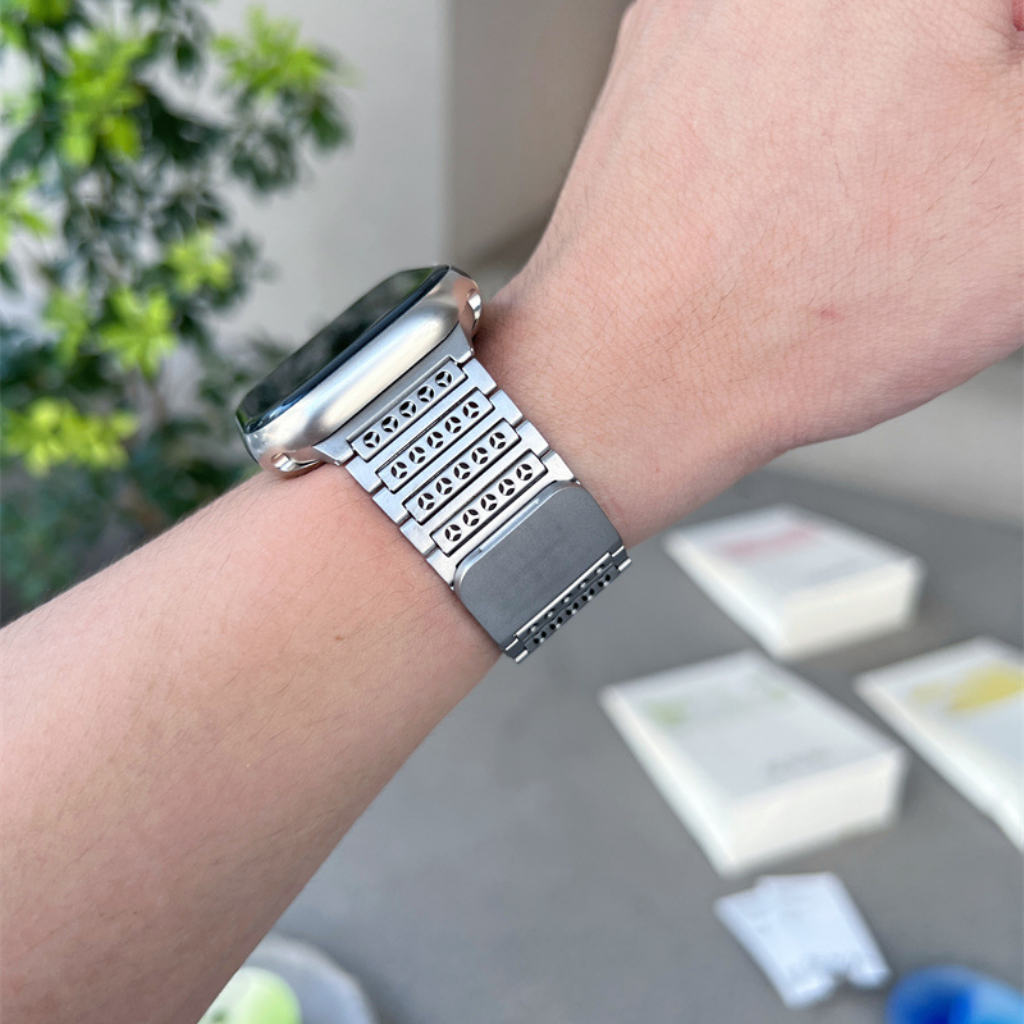 Bracelet magnétique en acier inoxydable