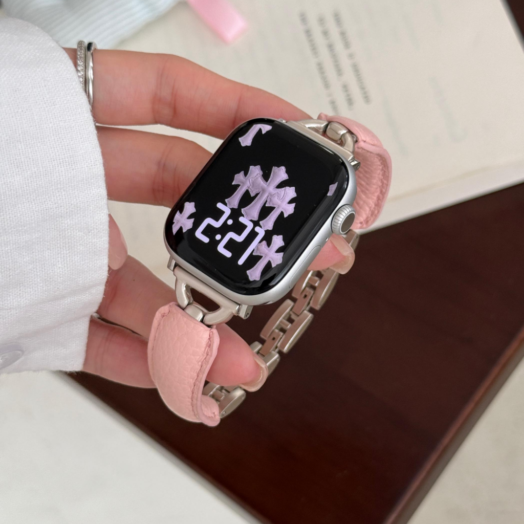 Bracelet Duo Métal & Cuir