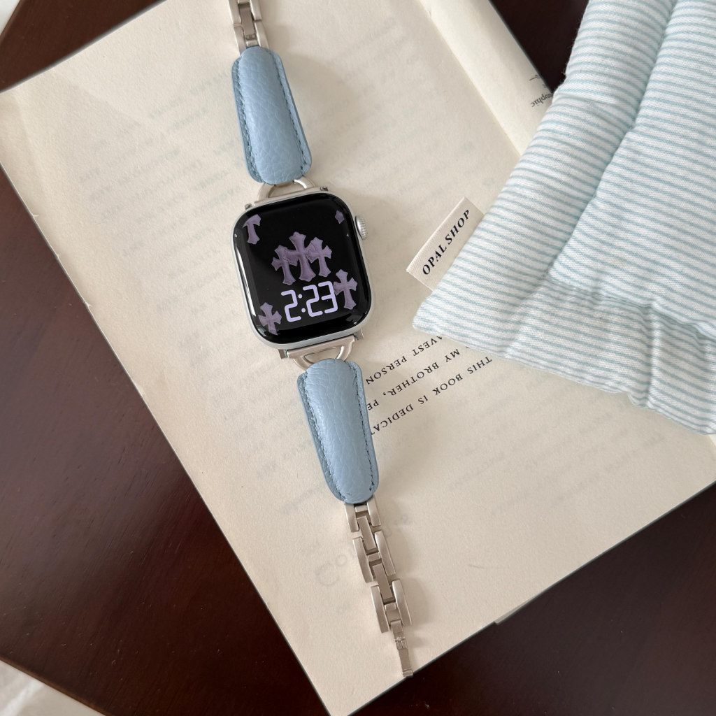 Bracelet Duo Métal & Cuir