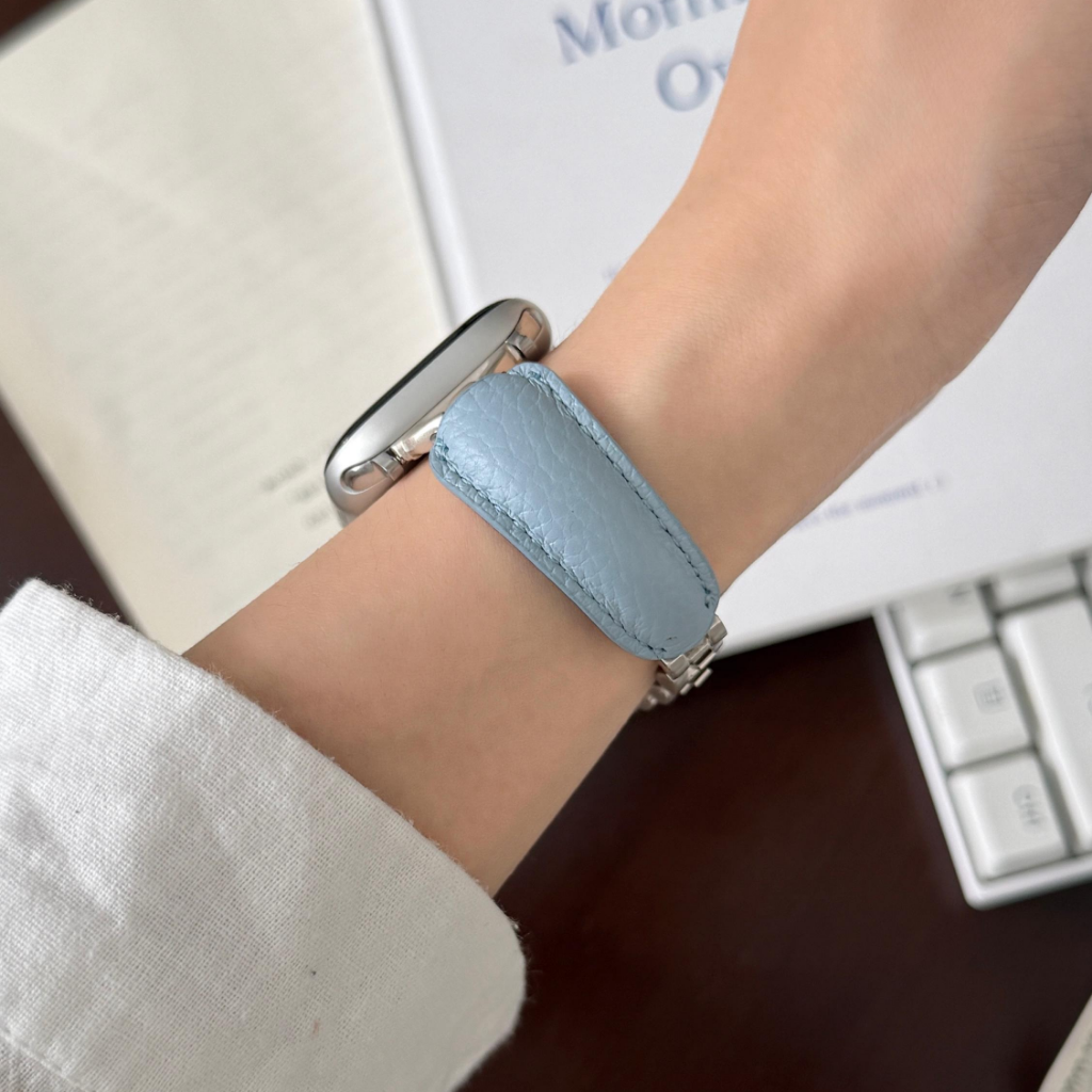 Bracelet Duo Métal & Cuir