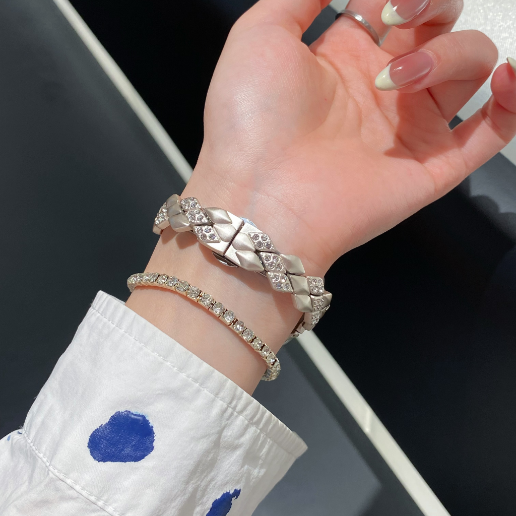 Bracelet Serpent Diamenté