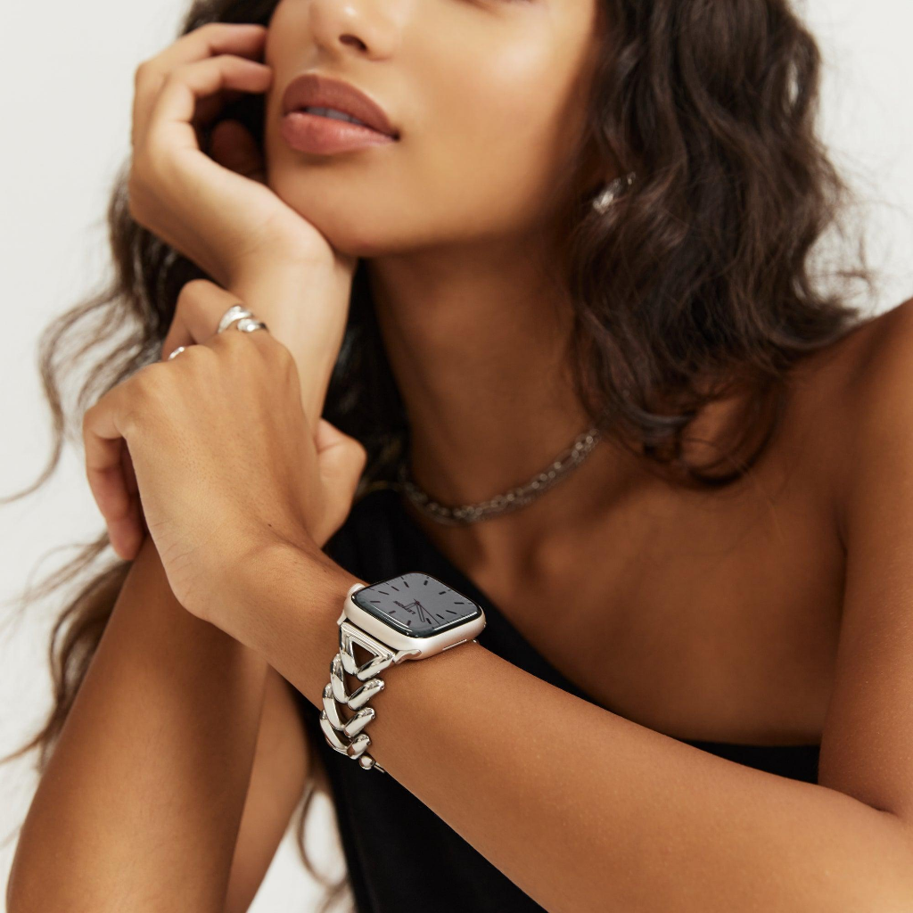 Bracelet Chaîne Tressée en Acier