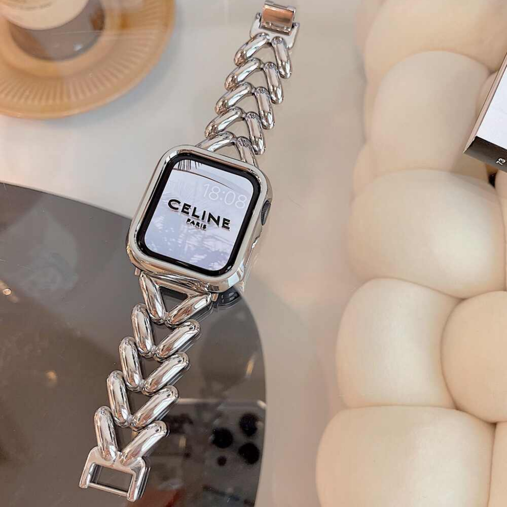 Bracelet Chaîne Tressée en Acier