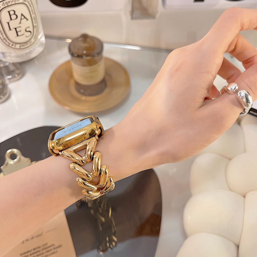 Bracelet Chaîne Tressée en Acier