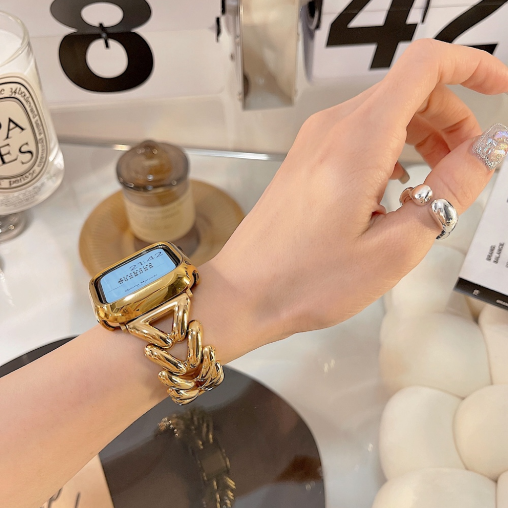 Bracelet Chaîne Tressée en Acier